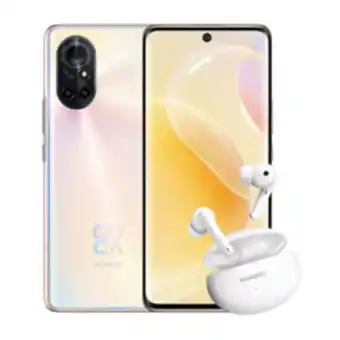 Hi Huawei nova 8 dual sim gold + freebuds 4i offer