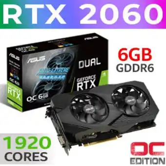 Asus dual geforce rtx 2060 oc evo 6gb gddr6