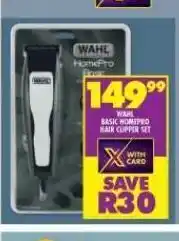 Shoprite Wahl basic hair clipper set offer