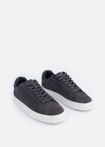 Suede sneakers