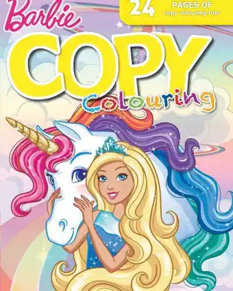 Toy Kingdom Barbie colouring book offer