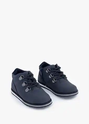 Woolworths Biker lace-up boots (size 4-13) younger boy offer