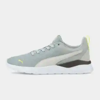 Totalsports Men's puma anzarun lite grey/lime shoe offer