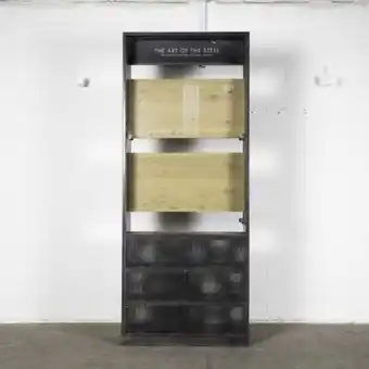 Weylandts Cutlery steel cabinet w/glass doors offer