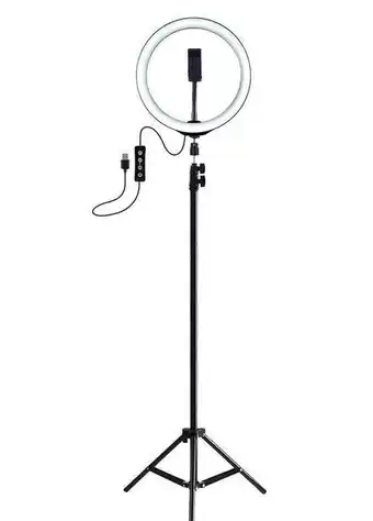 Takealot 10" ring light with 2m tripod offer