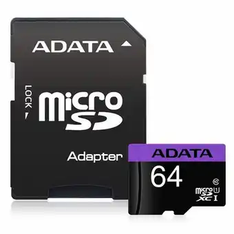 Adata 64gb sdxc class 10 memory card