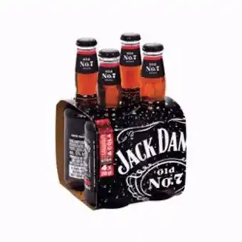 Jack daniels & cola nrb (4 x 330ml)