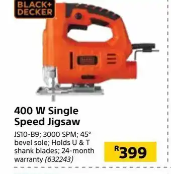 400 w single speed jigsaw