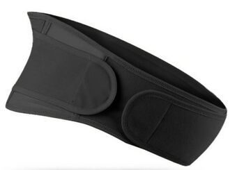 Maternity mommy belly support - black