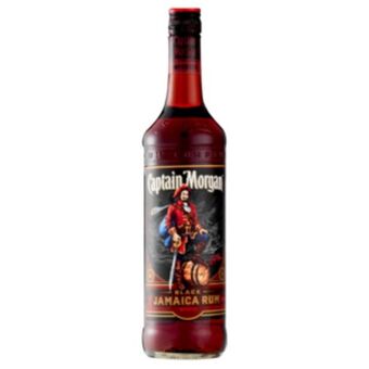 Captain morgan jamaica black rum bottle 750ml