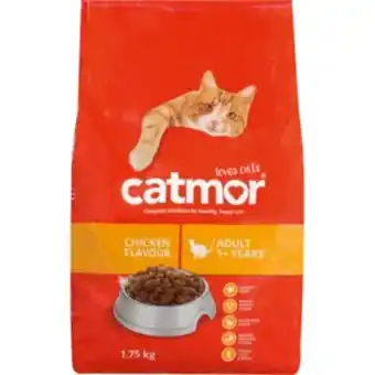 Shoprite Catmor chicken flavoured dry cat food 1.75kg offer