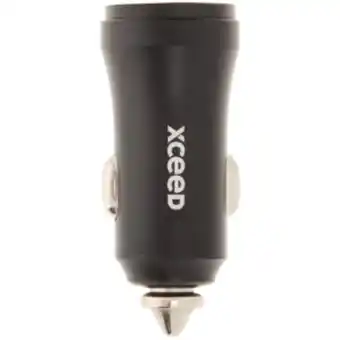 Shoprite Xceed black dual usb car charger offer