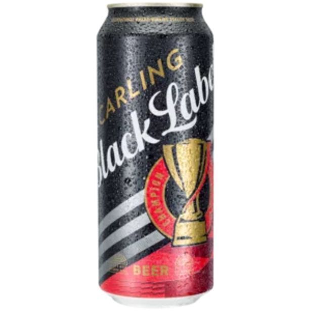Carling black label beer can 500ml offer at Shoprite