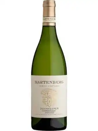 Getwine Hartenberg doorkeeper chardonnay unwooded 2021 offer