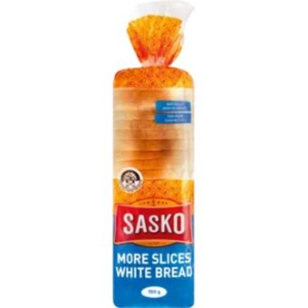 Shoprite Sasko more slices white bread 700g offer