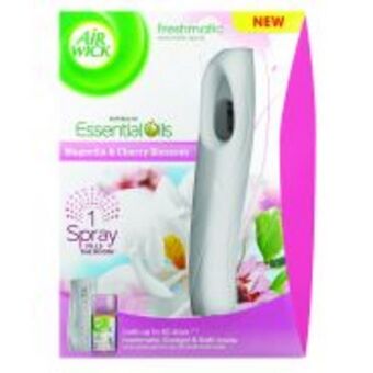 Airwick freshmatic auto spray complete magnolia & cherry blossom 250ml