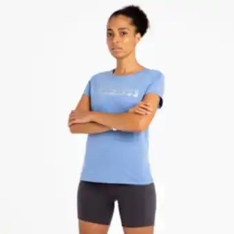 Totalsports Women's ts fearless graphic blue tee offer