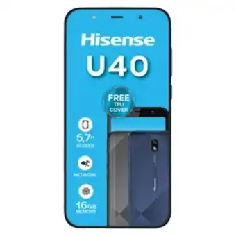 Hisense u40 navy blue mobile phone