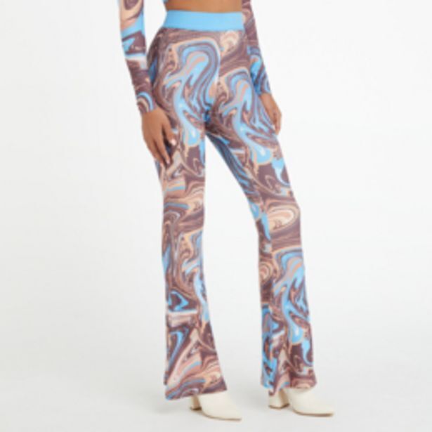 brown kickflare pants offer at The FIX