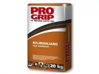 CTM Pro grip kilimanjaro tile adhesive - 20 kg offer