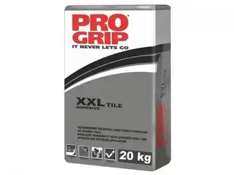 CTM Pro grip xxl tile adhesive - 20 kg offer