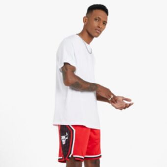 Nike men's chicago bulls red/black shorts