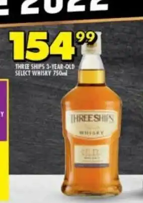Shoprite Three ships select whisky offer