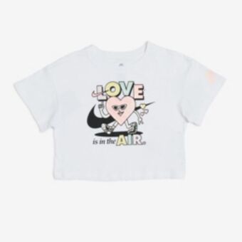 Sportscene Nike girls white t-shirt offer