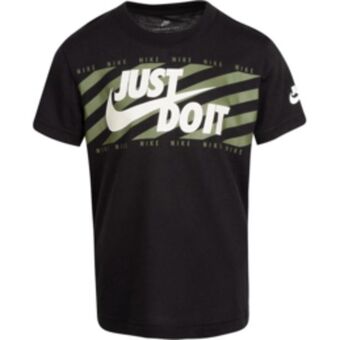Sportscene Nike boys black t-shirt offer