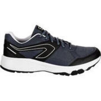 Run cushion grip men's running shoe - grey/black