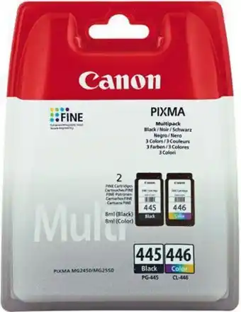 Takealot Canon pg-445 & cl-446 ink cartridges multipack offer