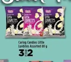 Carling candies little luvbites 3 for 2