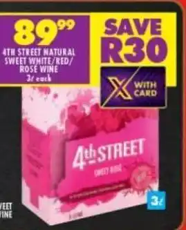 Shoprite Liquor 4th street natural wine offer