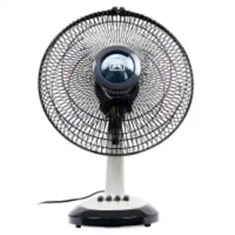 Cash Crusaders Dixon 12” oscillating desk fan offer