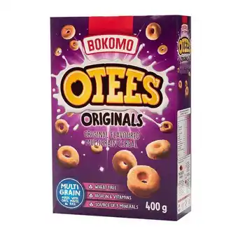 Woolworths Bokomo otees multigrain toasted wheat free cereal 400 g offer