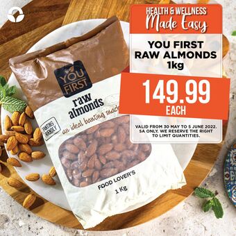 Food Lover's Market You first raw almonds offer