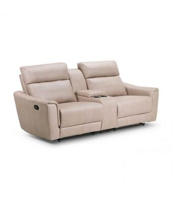 Morris ultra 2 seat recliner with console - driftwood