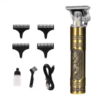 Professional hair clipper usb charger electric hair trimmer men razor