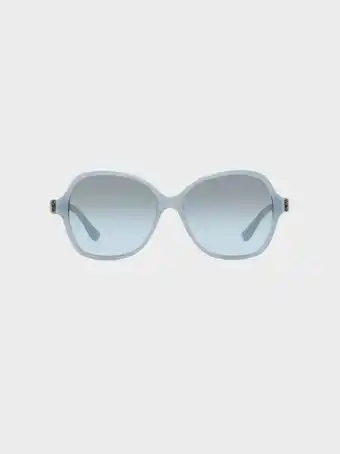 Embellished butterfly sunglasses
- blue