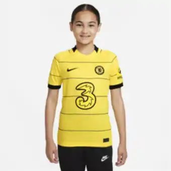 Junior nike chelsea fc 2021/22 stadium away jersey
