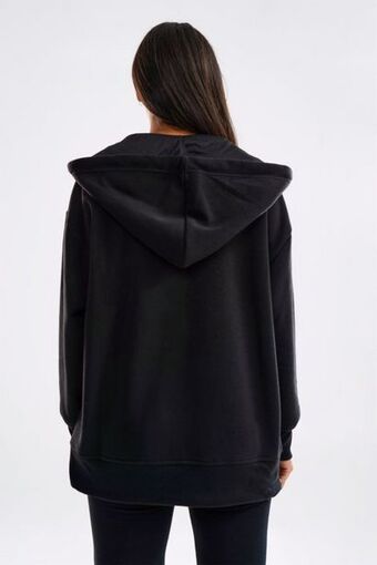 Oversized zip up hoodie