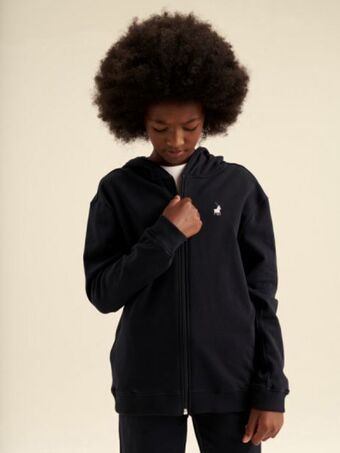 Girls zip thru hoodie