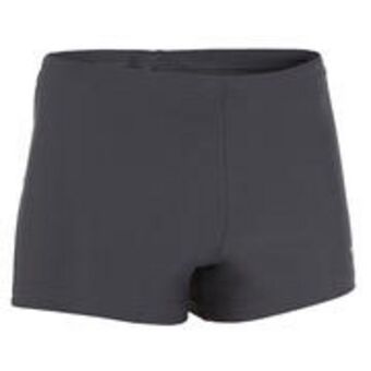100 boy's swimming boxers - basic grey