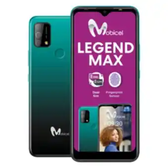 Mobicel legend max + bluetooth pods