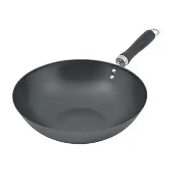 Mainstay 30cm carbon steel wok