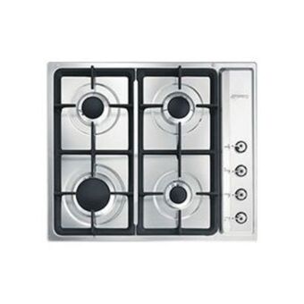 Hirsch's Smeg 60cm stainless steel gas hob - ps60ghc offer