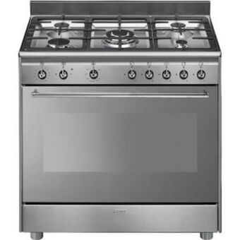 Hirsch's Smeg 90cm stainless steel gas stove - ssa91ggx9 offer