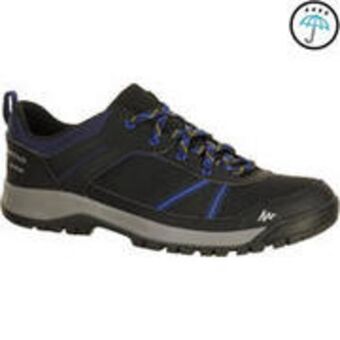 Decathlon Nh300 men’s waterproof country walking boots - black offer