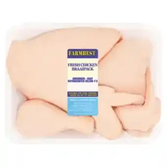Shoprite Farmbest fresh chicken braai pack 5 piece per kg offer
