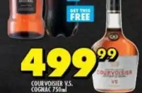 Shoprite Liquor Courvoisier v.s. cognac offer